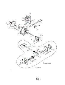Impeller & Gear Box parts for Craftsman Gas Snowblower 91788777 from AppliancePartsPros.com