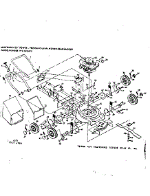 Replacement Parts parts for Craftsman Gas Walk-Behind Mower 917973971 from AppliancePartsPros.com