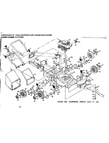Replacement Parts parts for Craftsman Gas Walk-Behind Mower 917973981 from AppliancePartsPros.com