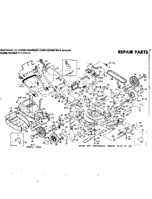Replacement Parts parts for Craftsman Gas Walk-Behind Mower 917974152 from AppliancePartsPros.com