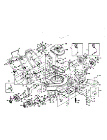 Replacement Parts parts for Craftsman Gas Walk-Behind Mower 917978301 from AppliancePartsPros.com