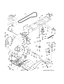 Drive parts for Craftsman Front-Engine Lawn Tractor 917986130 from AppliancePartsPros.com