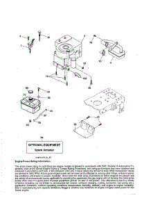 Engine parts for Craftsman Front-Engine Lawn Tractor 917986130 from AppliancePartsPros.com