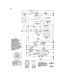 Schematic Diagram parts for Craftsman Front-Engine Lawn Tractor 917986331 from AppliancePartsPros.com