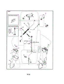 Electrical parts for Craftsman Front-Engine Lawn Tractor 917986332 from AppliancePartsPros.com