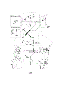 Electrical parts for Craftsman Front-Engine Lawn Tractor 917986340 from AppliancePartsPros.com