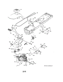 Ground Drive parts for Craftsman Front-Engine Lawn Tractor 917986340 from AppliancePartsPros.com