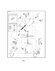 Electrical parts for Craftsman Front-Engine Lawn Tractor 917986361 from AppliancePartsPros.com
