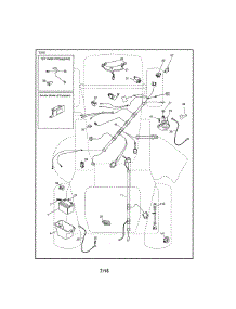 Electrical parts for Craftsman Front-Engine Lawn Tractor 917986370 from AppliancePartsPros.com