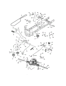Ground Drive parts for Craftsman Front-Engine Lawn Tractor 917986370 from AppliancePartsPros.com