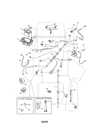 Electrical parts for Craftsman Front-Engine Lawn Tractor 917986410 from AppliancePartsPros.com