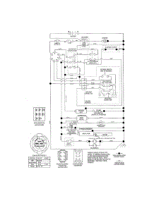 Schematic Diagram parts for Craftsman Front-Engine Lawn Tractor 917986430 from AppliancePartsPros.com