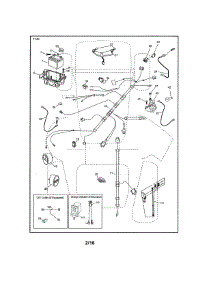 Electrical parts for Craftsman Front-Engine Lawn Tractor 917986440 from AppliancePartsPros.com