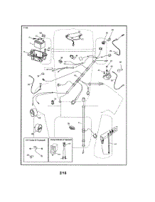 Electrical parts for Craftsman Front-Engine Lawn Tractor 917986441 from AppliancePartsPros.com