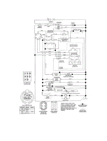 Schematic Diagram parts for Craftsman Front-Engine Lawn Tractor 917986441 from AppliancePartsPros.com