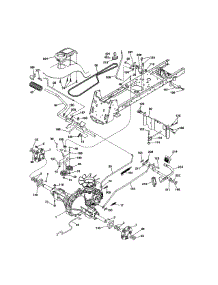 Ground Drive parts for Craftsman Front-Engine Lawn Tractor 917986450 from AppliancePartsPros.com