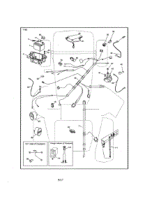 Electrical parts for Craftsman Front-Engine Lawn Tractor 917986451 from AppliancePartsPros.com