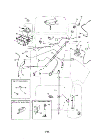 Electrical parts for Craftsman Front-Engine Lawn Tractor 917986470 from AppliancePartsPros.com