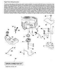 Engine parts for Craftsman Front-Engine Lawn Tractor 917986470 from AppliancePartsPros.com