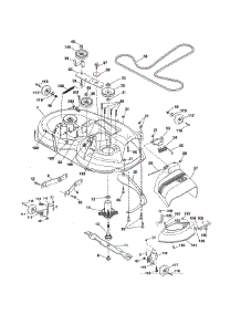Mower parts for Craftsman Front-Engine Lawn Tractor 917986470 from AppliancePartsPros.com