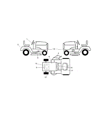 Decals parts for Craftsman Front-Engine Lawn Tractor 917986470 from AppliancePartsPros.com