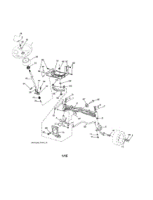 Steering parts for Craftsman Front-Engine Lawn Tractor 917986471 from AppliancePartsPros.com