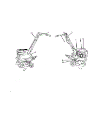 Decals parts for Craftsman Front-Tine Tiller 917986910 from AppliancePartsPros.com