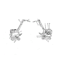 Decals parts for Craftsman Front-Tine Tiller 917986940 from AppliancePartsPros.com