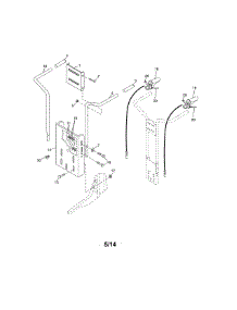 Handles parts for Craftsman Front-Tine Tiller 917986941 from AppliancePartsPros.com