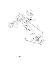Handles parts for Craftsman Rear-Tine Tiller 917986960 from AppliancePartsPros.com