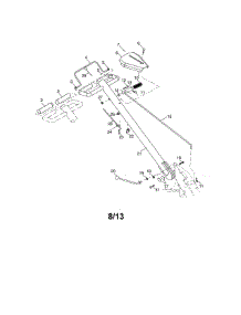 Handles parts for Craftsman Rear-Tine Tiller 917986961 from AppliancePartsPros.com