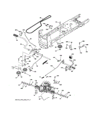 Ground Drive parts for Craftsman Front-Engine Lawn Tractor 917988210 from AppliancePartsPros.com
