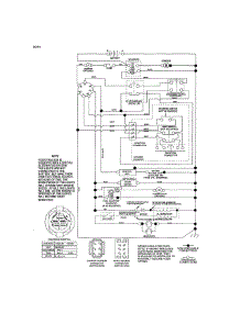 Schematic Diagram parts for Craftsman Front-Engine Lawn Tractor 917988210 from AppliancePartsPros.com