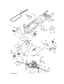 Ground Drive parts for Craftsman Front-Engine Lawn Tractor 917988240 from AppliancePartsPros.com