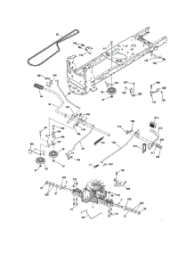 Ground Drive parts for Craftsman Front-Engine Lawn Tractor 917988270 from AppliancePartsPros.com