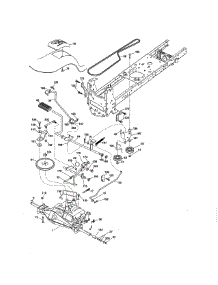 Ground Drive parts for Craftsman Front-Engine Lawn Tractor 917989240 from AppliancePartsPros.com