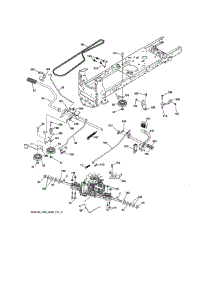 Ground Drive parts for Craftsman Front-Engine Lawn Tractor 917989250 from AppliancePartsPros.com