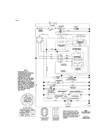 Schematic Diagram parts for Craftsman Front-Engine Lawn Tractor 917989250 from AppliancePartsPros.com