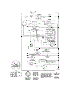 Schematic Diagram parts for Craftsman Front-Engine Lawn Tractor 917989260 from AppliancePartsPros.com