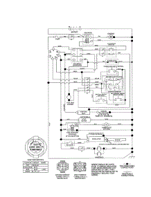 Schematic Diagram parts for Craftsman Front-Engine Lawn Tractor 917989850 from AppliancePartsPros.com
