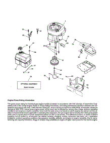 Engine parts for Craftsman Front-Engine Lawn Tractor 917989930 from AppliancePartsPros.com