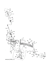 Steering Assembly parts for Craftsman Front-Engine Lawn Tractor 917989930 from AppliancePartsPros.com