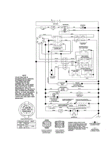 Schematic Diagram parts for Craftsman Front-Engine Lawn Tractor 917989930 from AppliancePartsPros.com