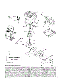 Engine parts for Craftsman Front-Engine Lawn Tractor 917990030 from AppliancePartsPros.com