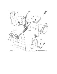 Mower Lift parts for Craftsman Front-Engine Lawn Tractor 917990030 from AppliancePartsPros.com