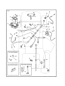Electrical parts for Craftsman Front-Engine Lawn Tractor 917990040 from AppliancePartsPros.com
