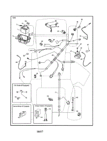 Electrical parts for Craftsman Front-Engine Lawn Tractor 917990360 from AppliancePartsPros.com
