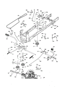 Drive parts for Craftsman Front-Engine Lawn Tractor 917990360 from AppliancePartsPros.com