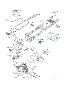 Ground Drive parts for Craftsman Front-Engine Lawn Tractor 917990370 from AppliancePartsPros.com