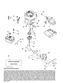 Engine parts for Craftsman Front-Engine Lawn Tractor 917990370 from AppliancePartsPros.com